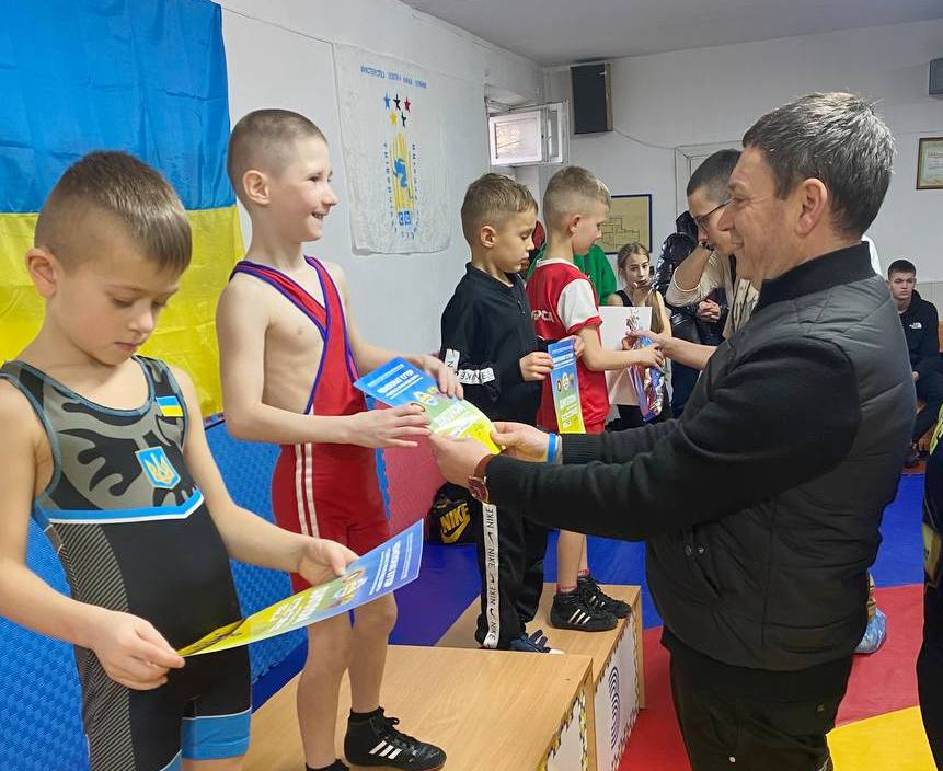 Нагородження найменших борців